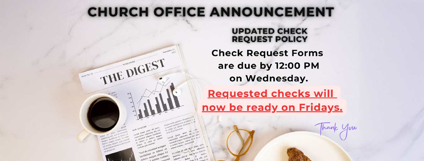 Check Request Form Update