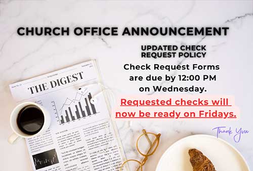 Check Request Form Update
