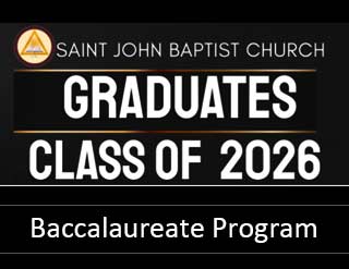 black banner with words Graduates Class of 2026