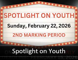 Spotlight on Youth advertisement for February 22nd